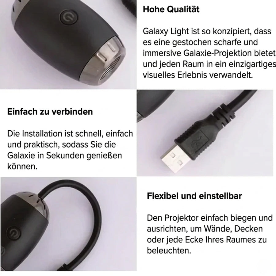 GalaxyGlow™ Verwandelt jeden Raum in eine Galaxie