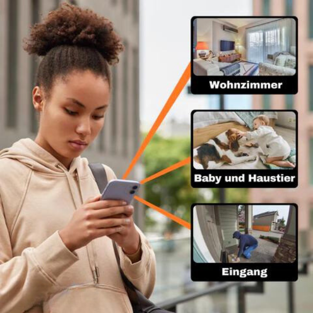 MiniAug™ | Mini-WiFi-Sicherheitskamera