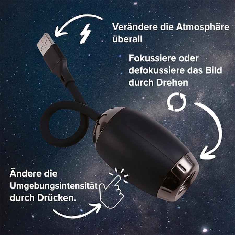 GalaxyGlow™ Verwandelt jeden Raum in eine Galaxie