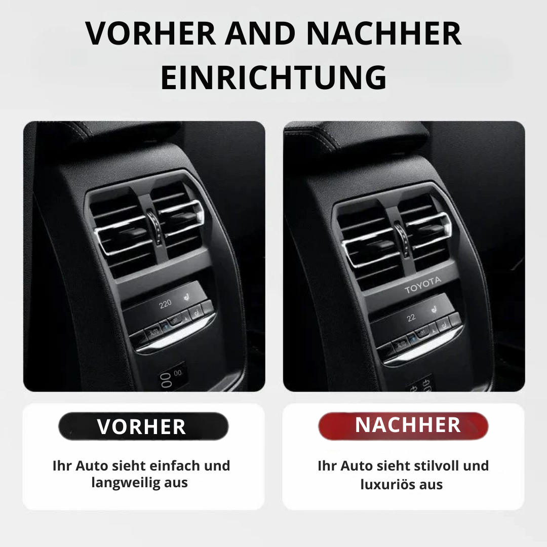 RoyalDrive™ - Luxuriöse Metallsticker (10 Stück)