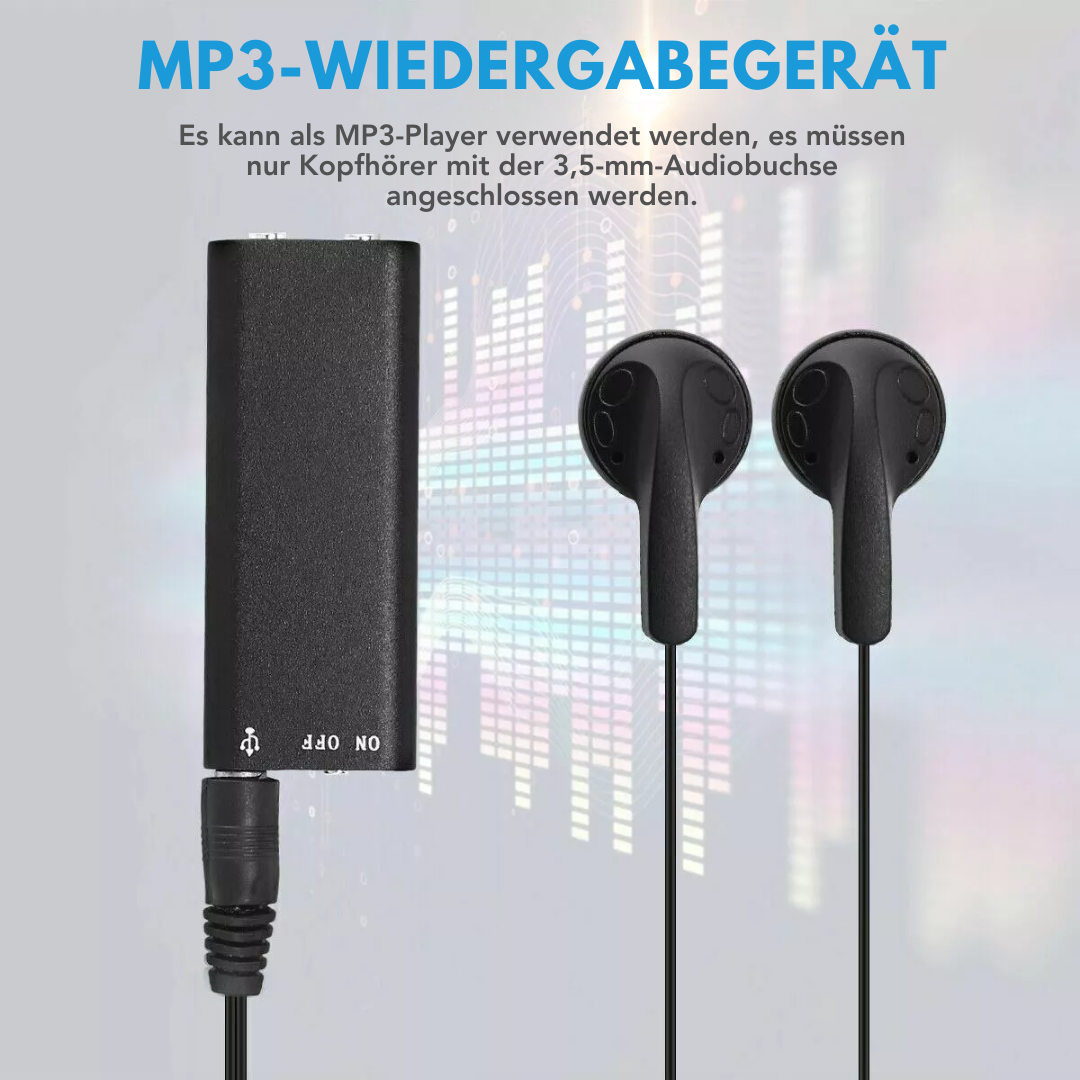 Whispr™ | Spionage-Sprachrekorder