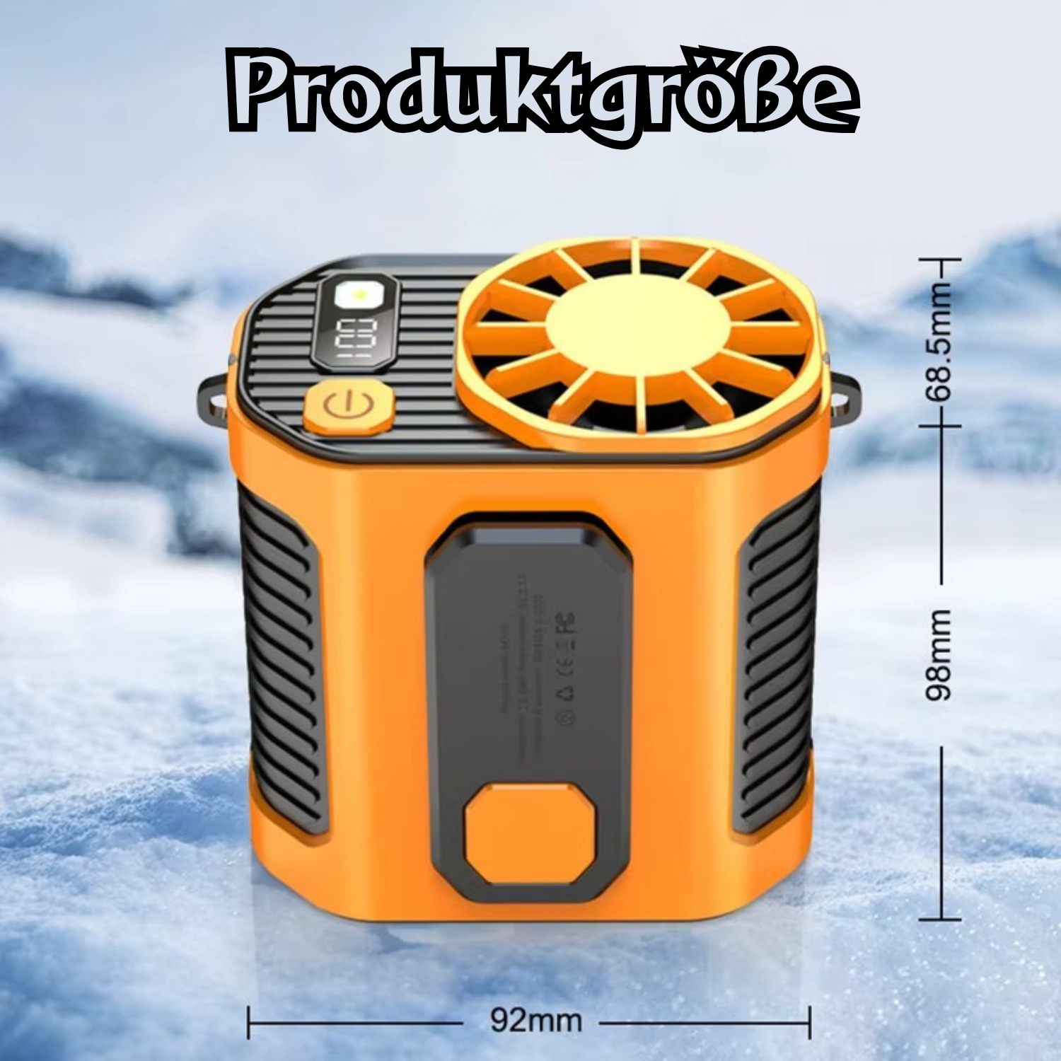 VoltAir Pro™ - 2-in-1 Hüftventilator & USB Powerbank