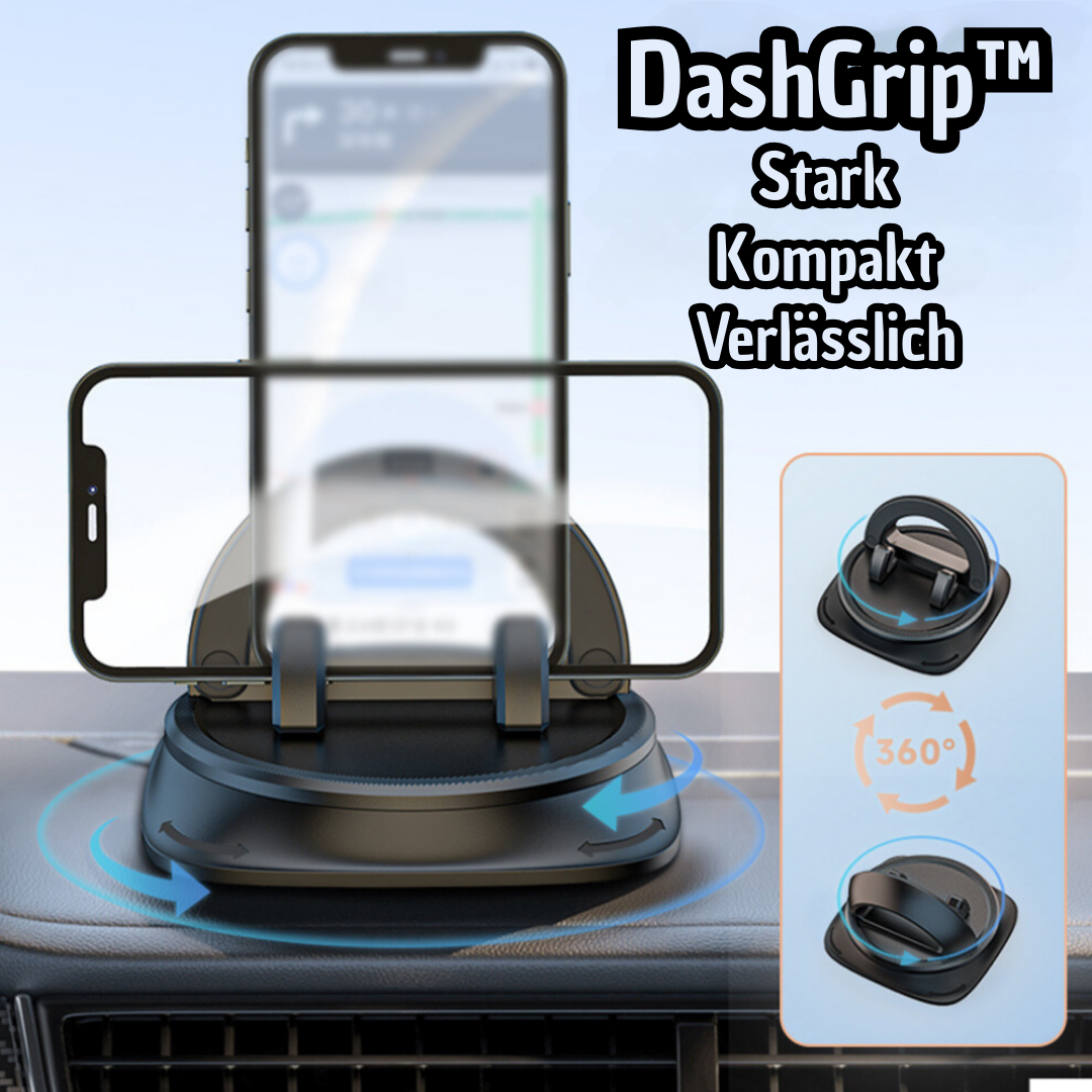 DashGrip™ - 360° Drehbarer Handyhalter