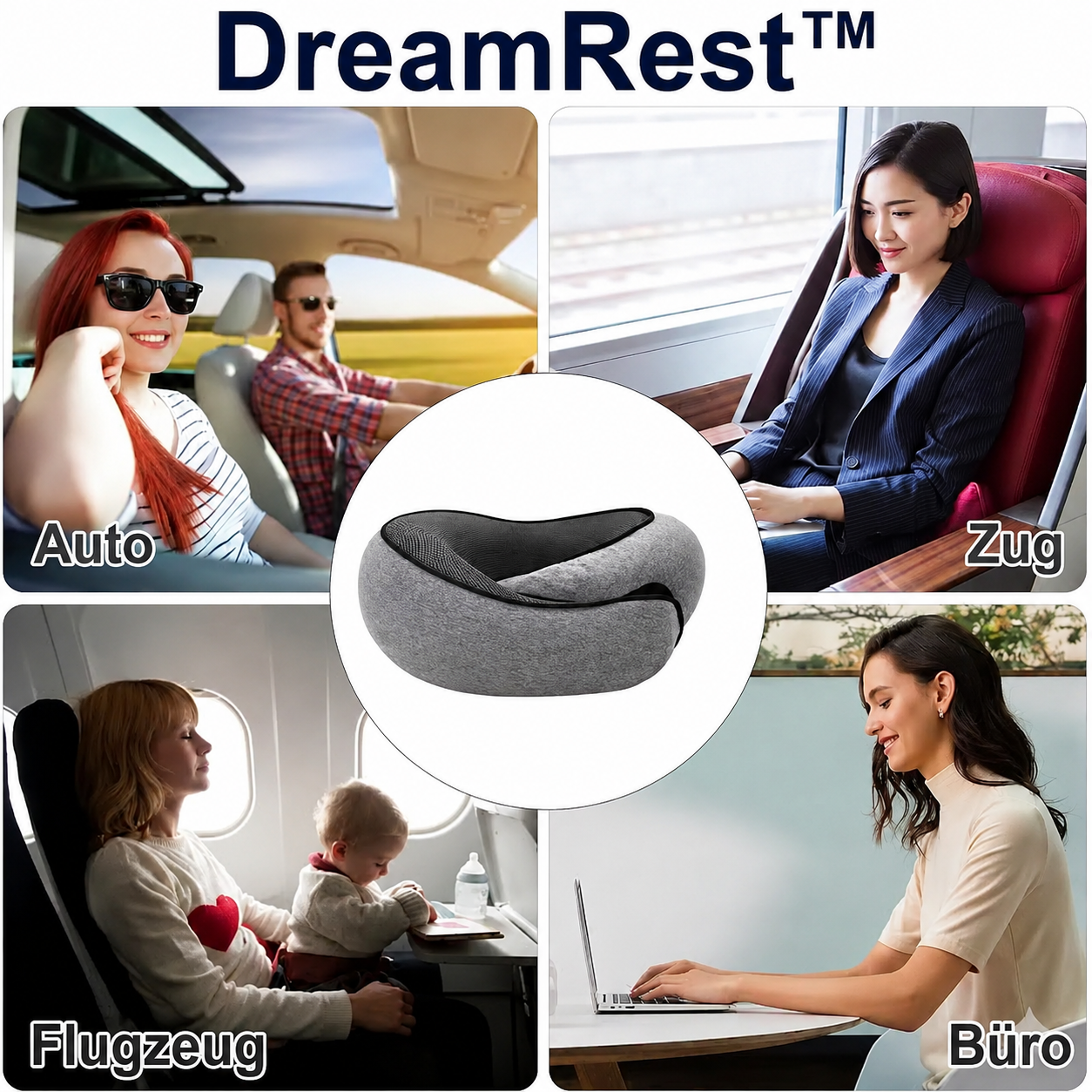 DreamRest™ – Entspannt reisen ohne Nackenschmerzen