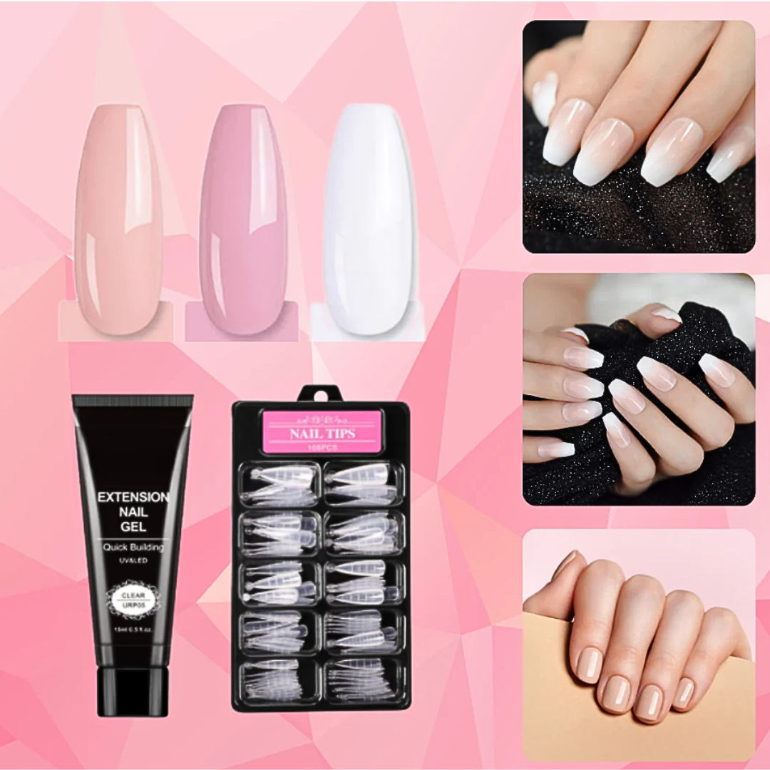 NovaNails™ - DIY Professionelle Polygel-Nagelset
