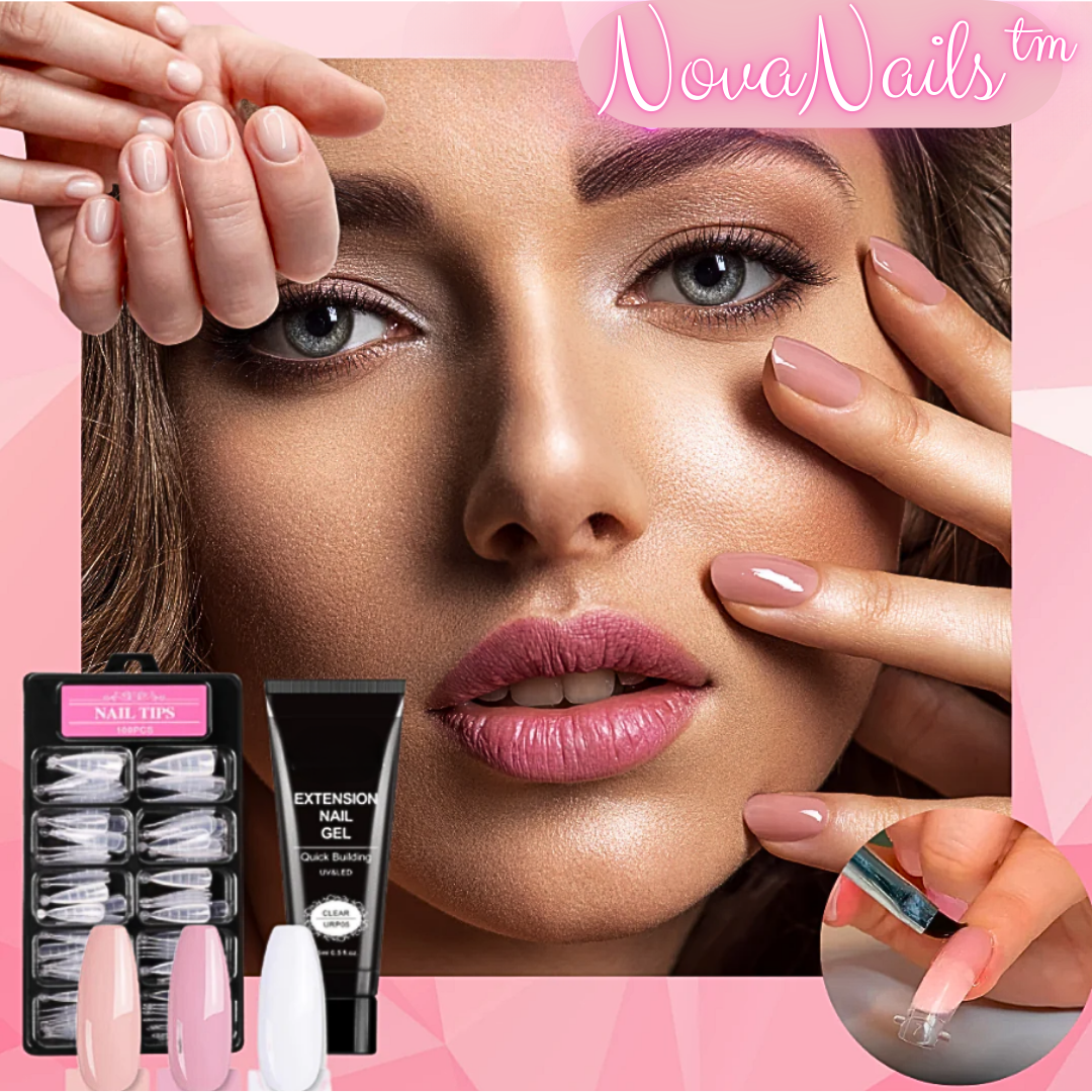 NovaNails™ - DIY Professionelle Polygel-Nagelset