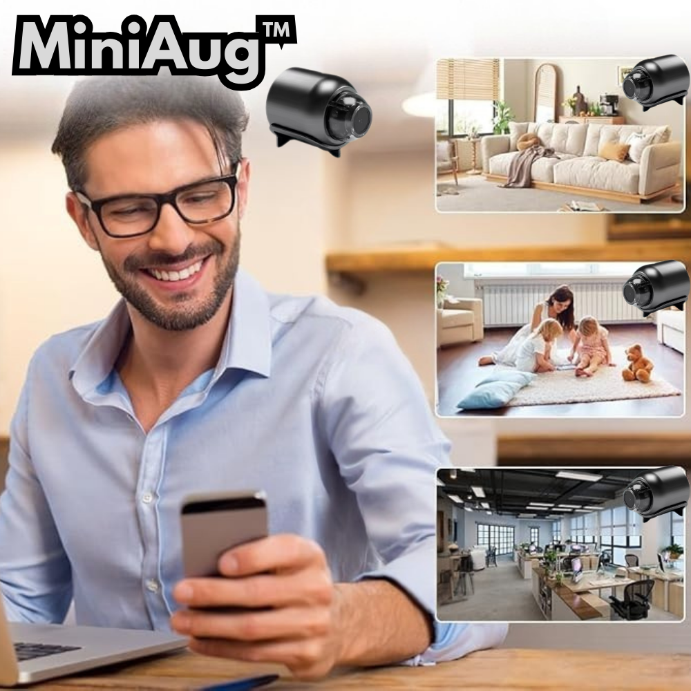 MiniAug™ | Mini-WiFi-Sicherheitskamera