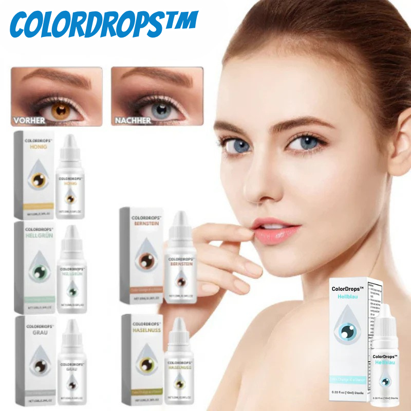 ColorDrops™ - Farbverändernde Augentropfen (1+1 GRATIS)