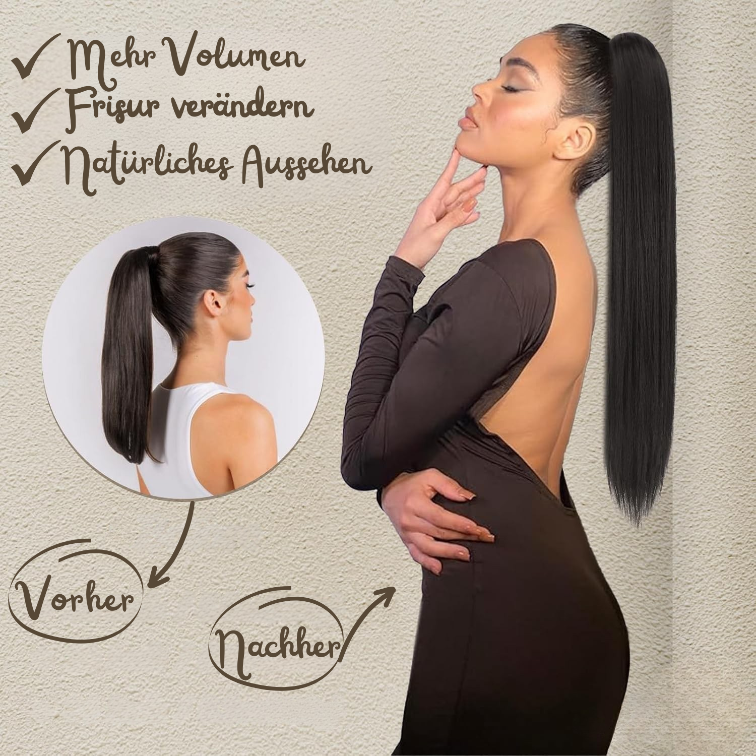 Taily™ | Pferdeschwanz Haarverlängerung