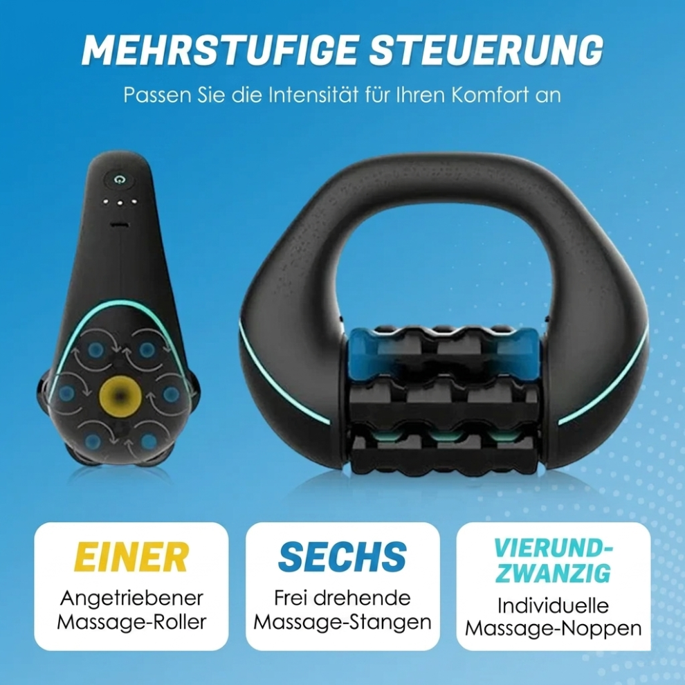 MuscleRoll™ – Leistungsstarker Mini Massager für Muskelpflege