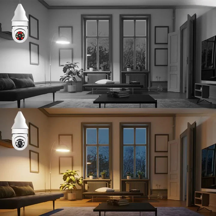 LumiGuard™ - Sicherheit Wifi Glühbirne Kamera