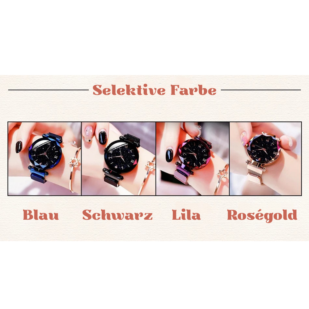 Celestia™ - Magische Sternenedelstein Uhr