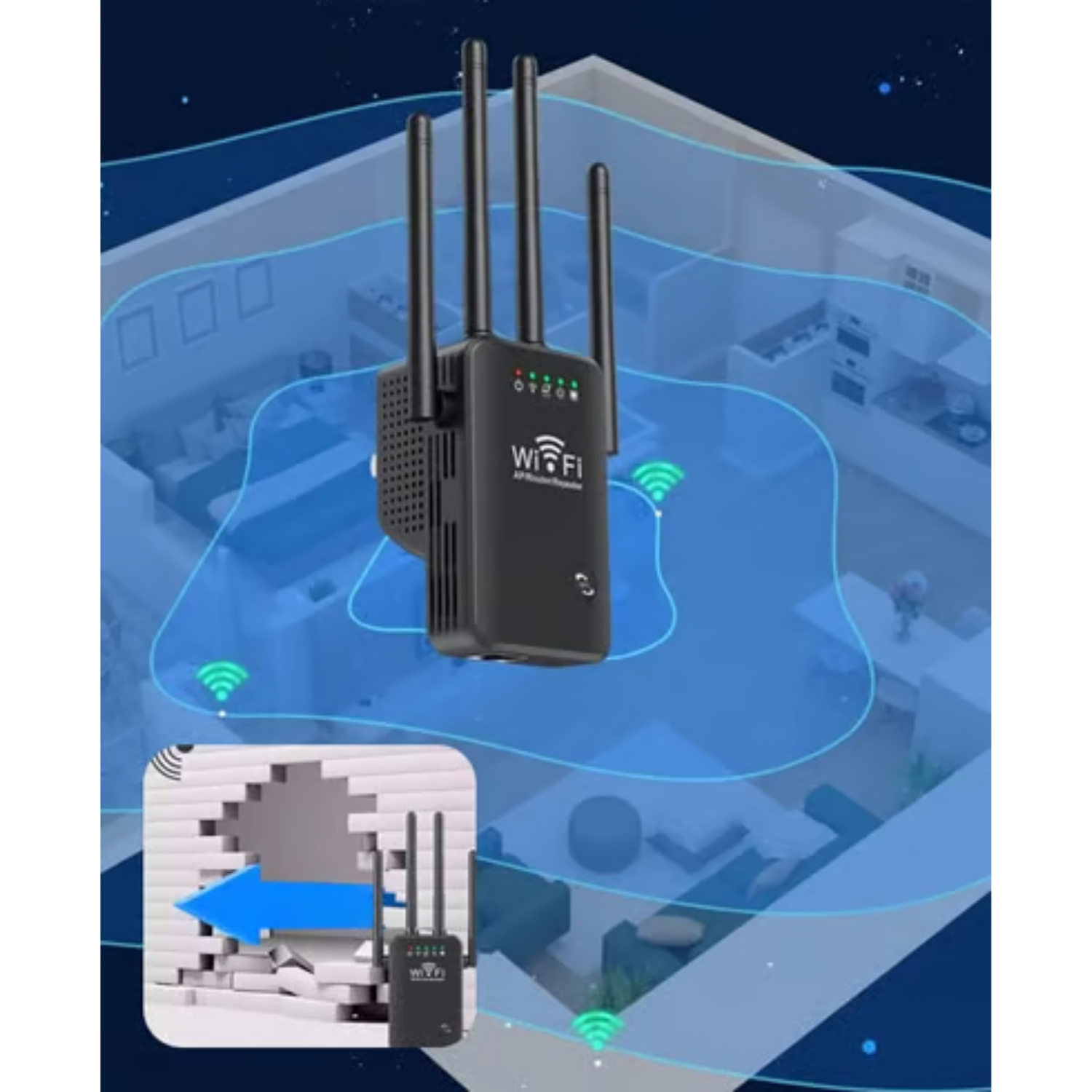 WiFiMax™- WiFi-Verstärker Signalbooster