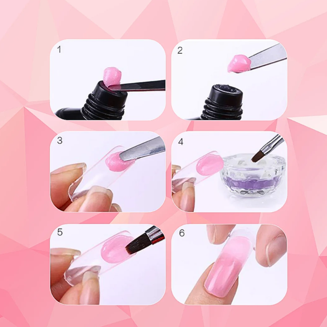 NovaNails™ - DIY Professionelle Polygel-Nagelset
