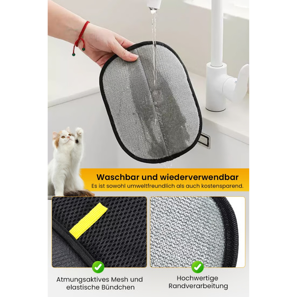 DuoPaw™ - Doppelseitiger Fellhandschuh