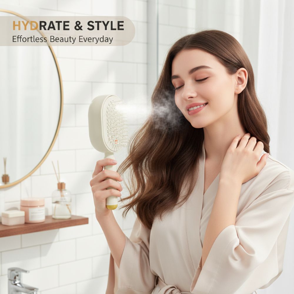 HairLume™ - Elektrische Sprüh- & Massage-Haarbürste