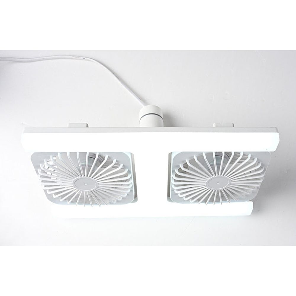 AeroLux™ - Doppel-Deckenventilator mit LED-Licht