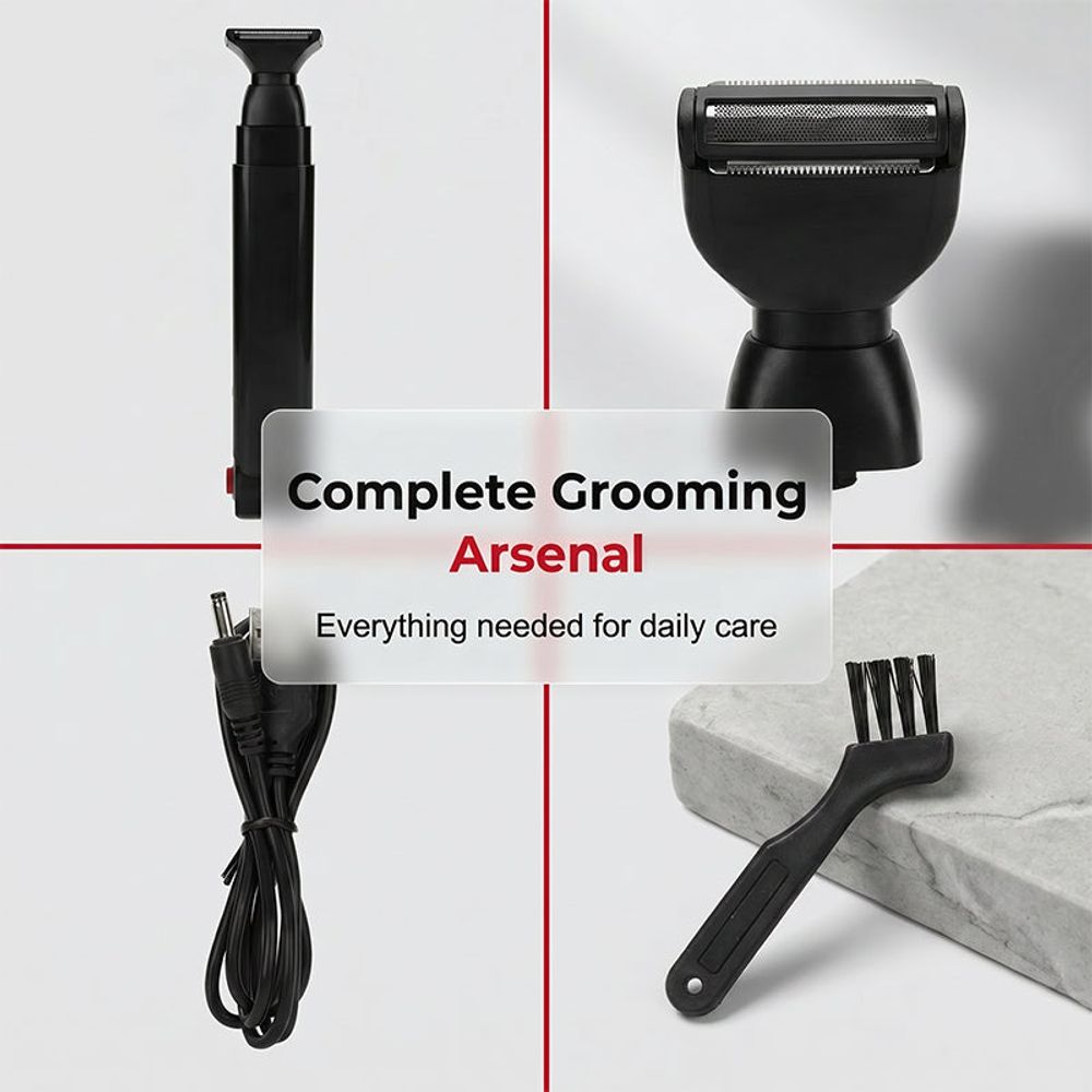 BodyGroom Pro™ - Kabelloser Ganzkörper-Trimmer für Herren