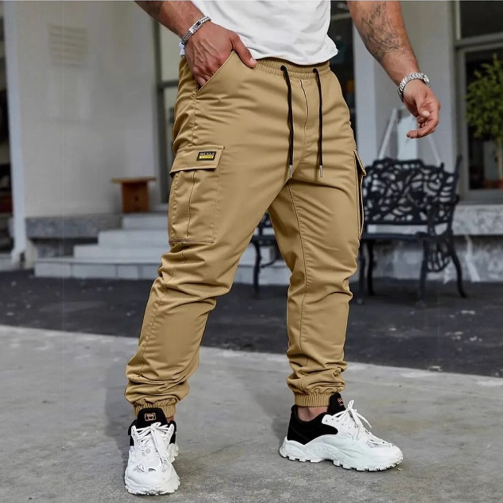 FlexCargo™ - Vielseitige Herren-Cargohose mit Kordelzug