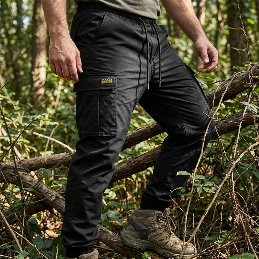 FlexCargo™ - Vielseitige Herren-Cargohose mit Kordelzug