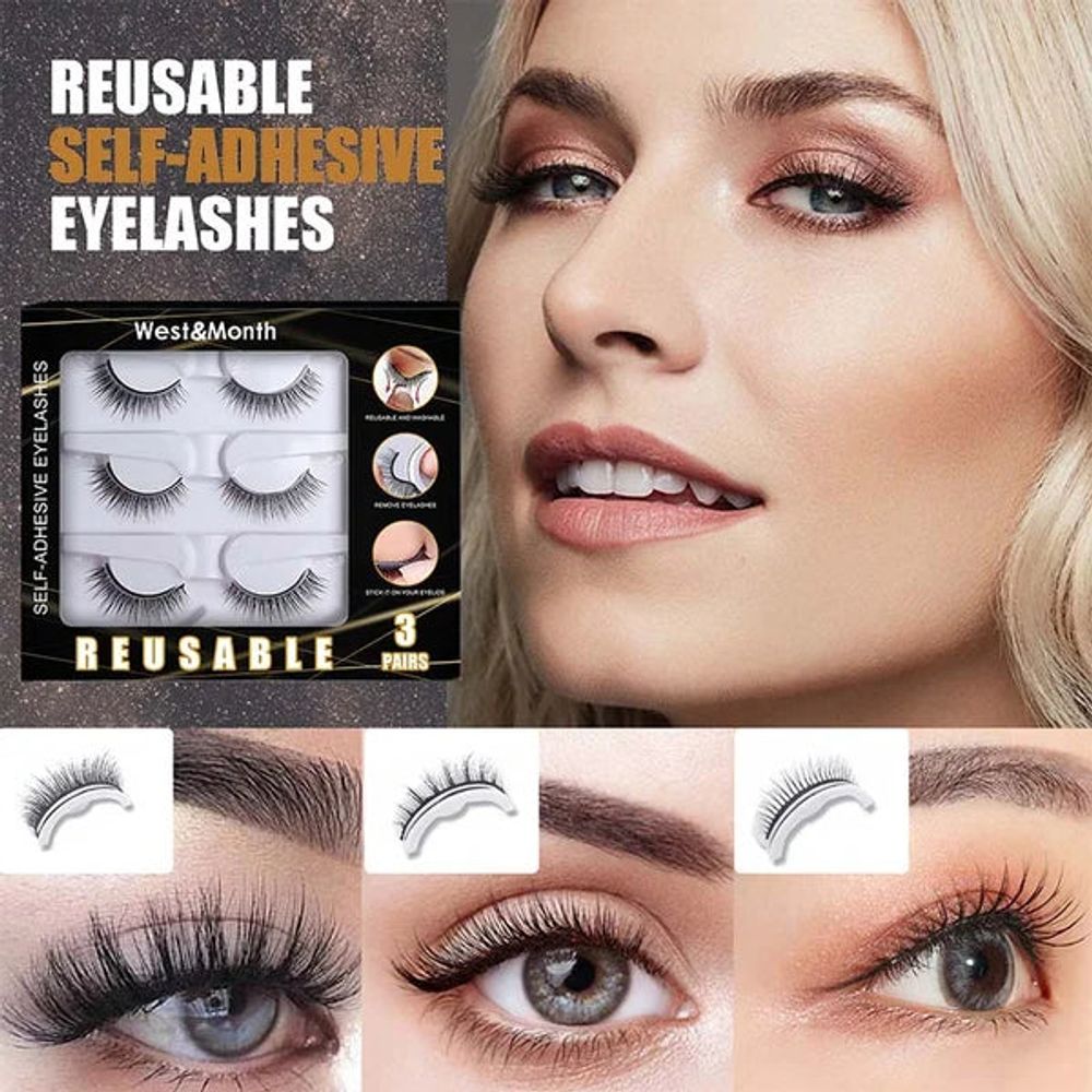 WimperCharm™ - Wiederverwendbare selbstklebende Wimpern