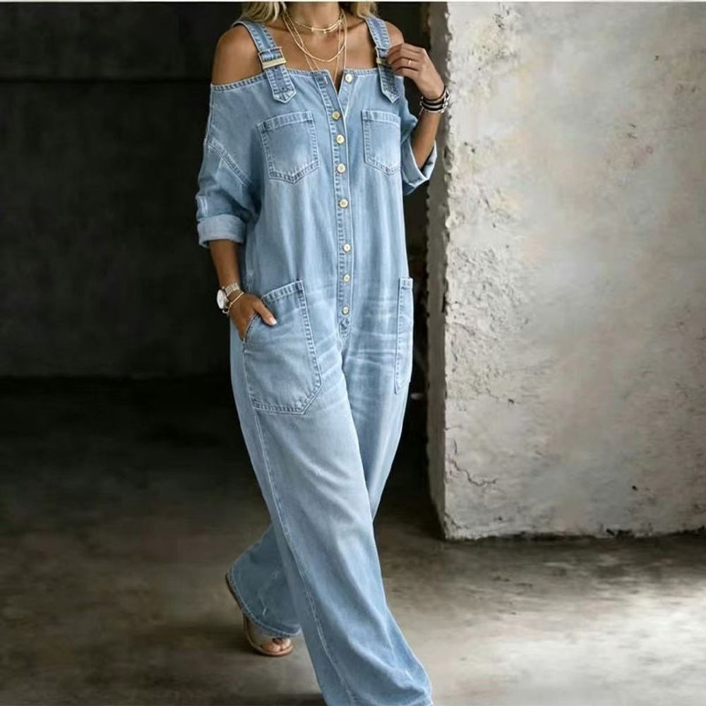 FreeFlow™ - Lässiger Wide-Leg-Overall mit Taschen