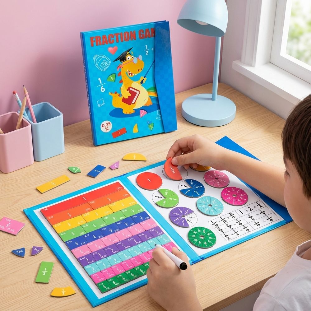ZahlenZauber™ - Magnetisches Mathe-Lernspiel für Kinder