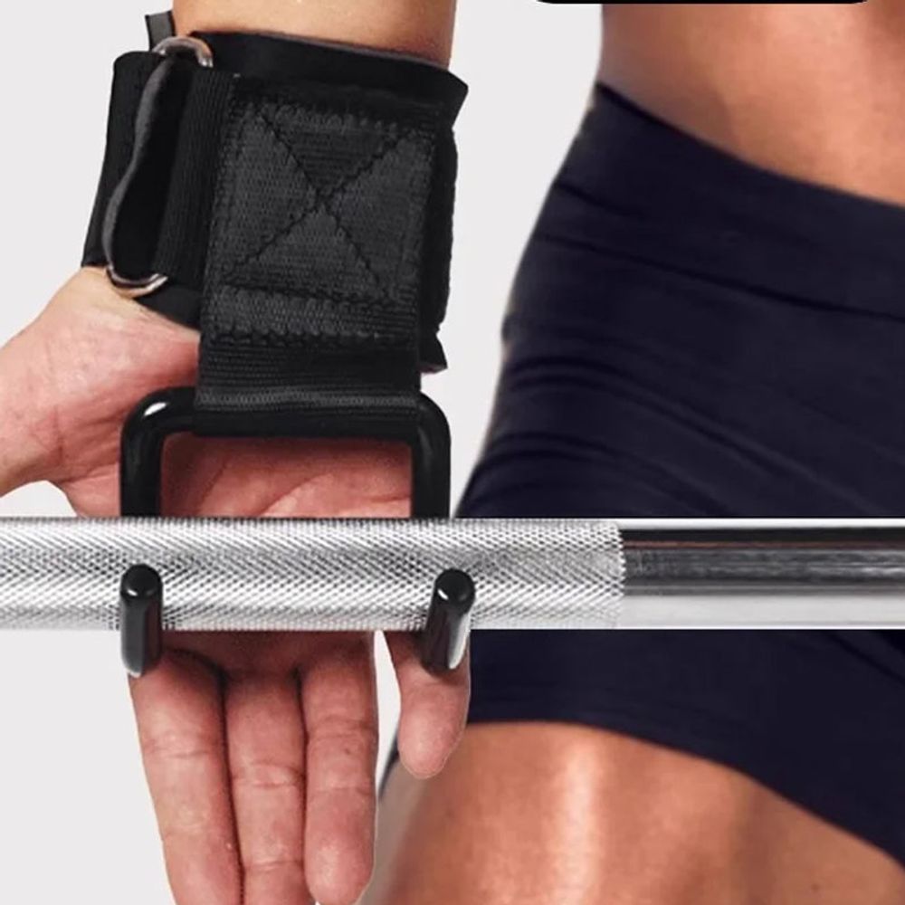 GripMaster™ - Professionelle Zughaken mit Handgelenkstütze
