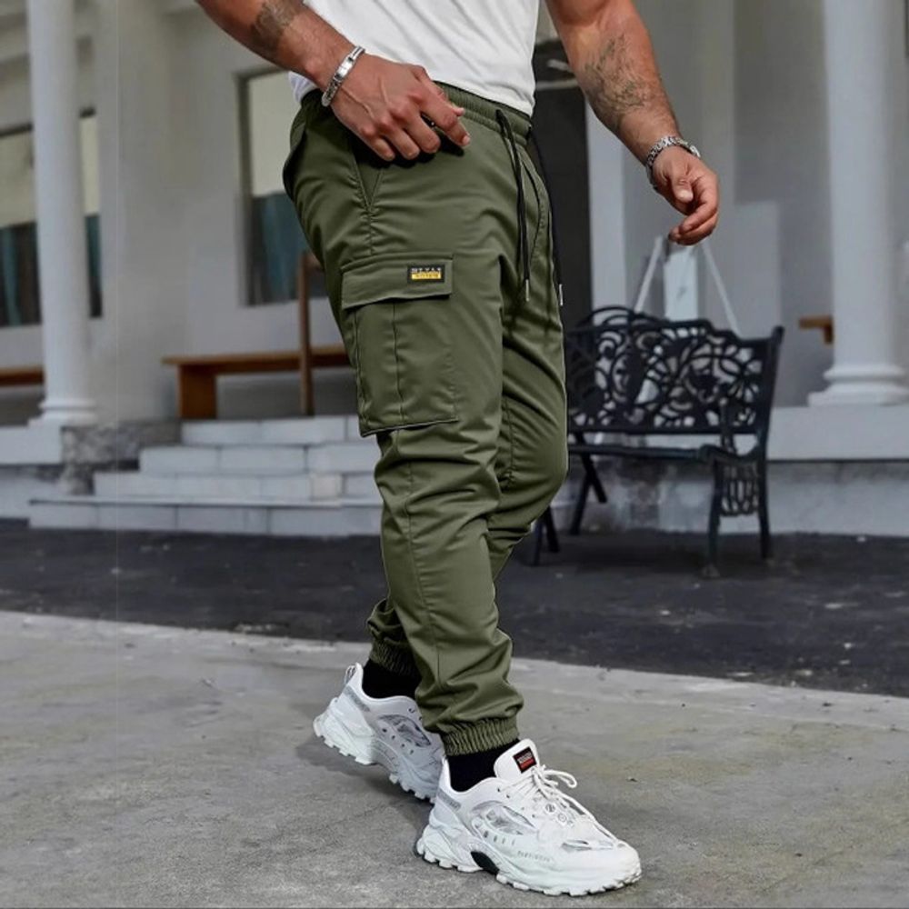 FlexCargo™ - Vielseitige Herren-Cargohose mit Kordelzug
