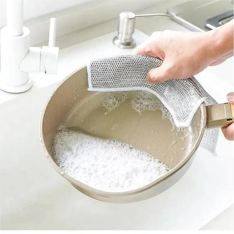 Scrubby™ - Magisches Draht-Reinigungstuch (10+10 GRATIS)