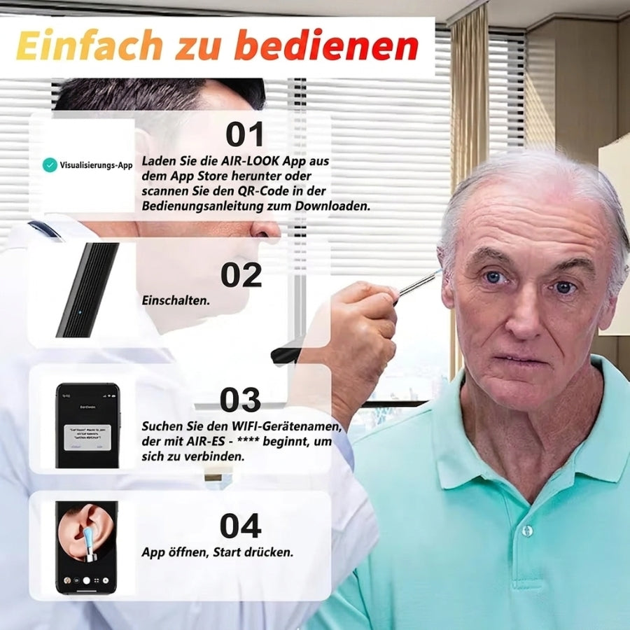 EarVision™ Präzise Pflege ohne Risiko