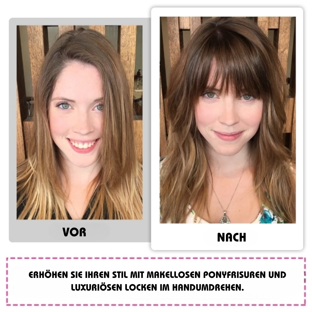 PonyLuxe™ - Einklipsen Haarverlängerungen