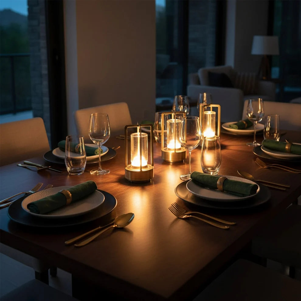LumiTouch™ – Wiederaufladbare LED Tischlampe mit Touch-Sensor