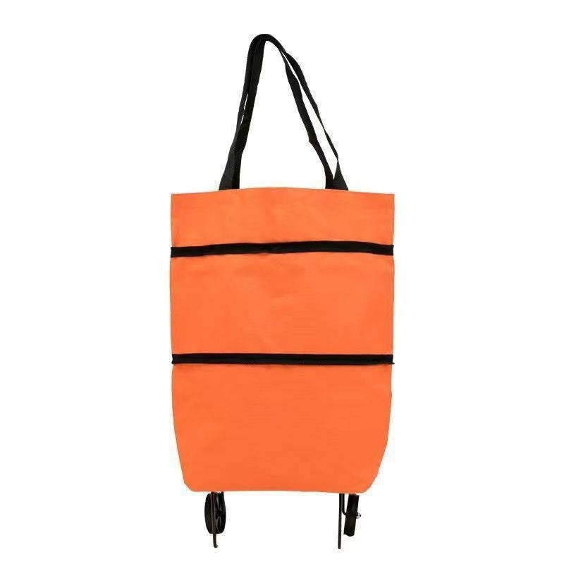 CarryFlex™ - Faltbare Einkaufstasche mit Rollen