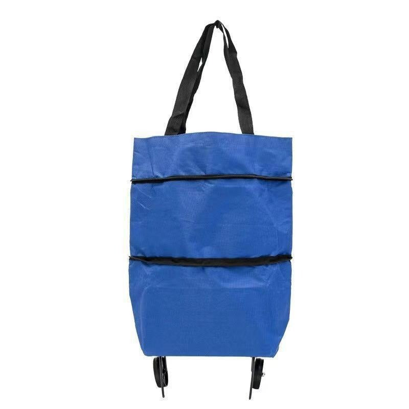 CarryFlex™ - Faltbare Einkaufstasche mit Rollen