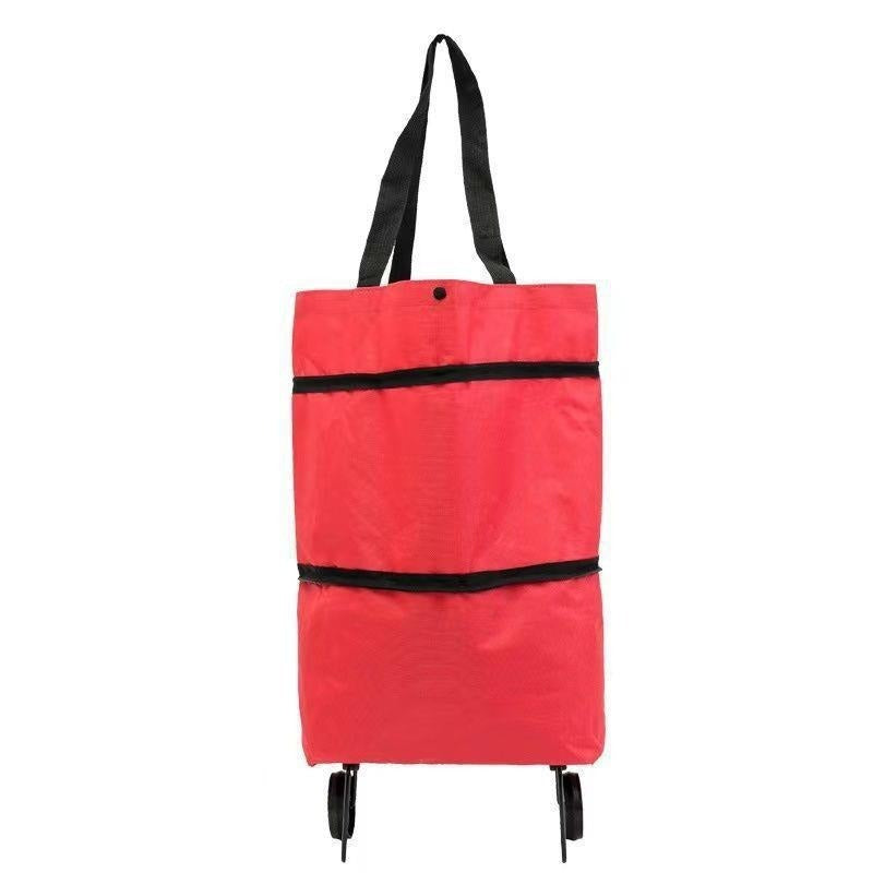 CarryFlex™ - Faltbare Einkaufstasche mit Rollen