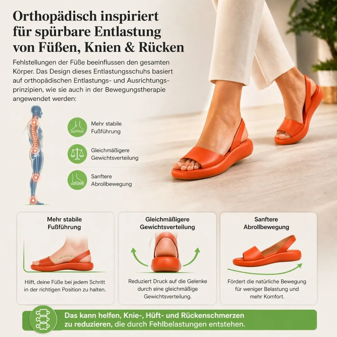 ComfortStep™ - Ergonomische Komfort-Sandalen