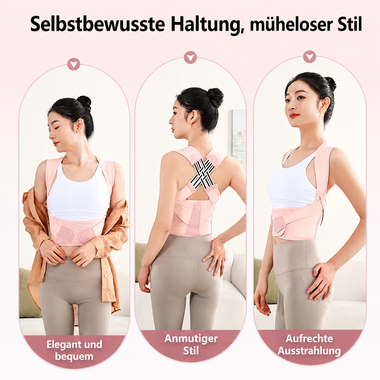 PostureFit™ – Verstellbarer Rückenstützgürtel zur Haltungs­korrekt