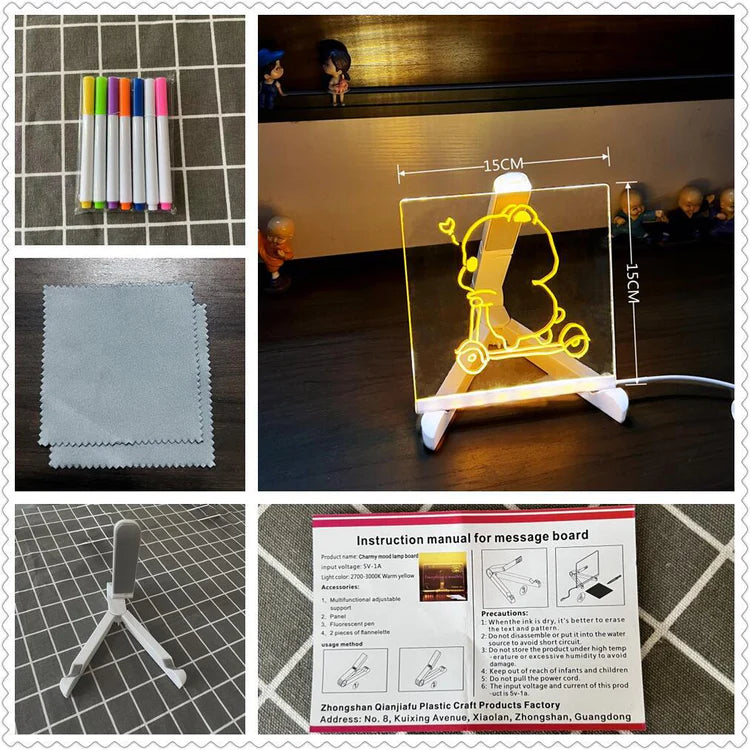 GlowDraw™ – Kreatives Zeichnen mit Licht