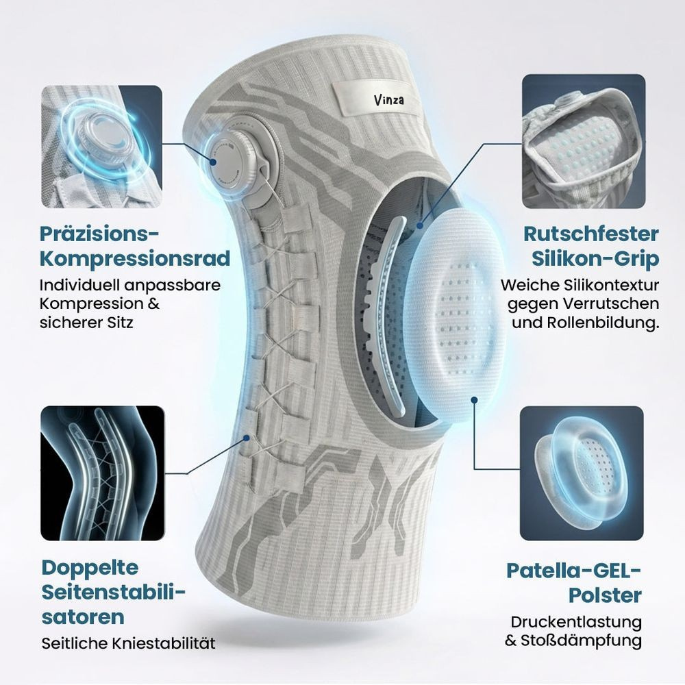 KneeFlex™ - Stützende Komfort-Kniebandage