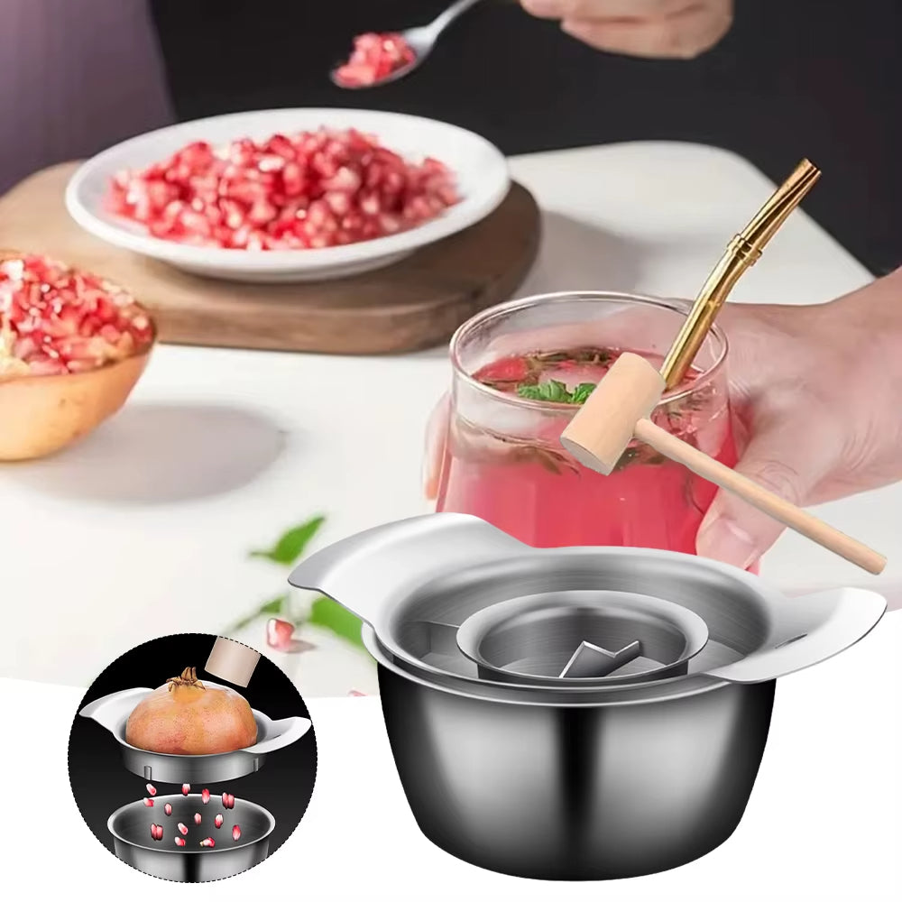 PomEasy™ - Granatapfelschäler und Fruchtfleischseparator