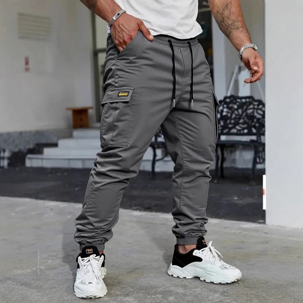 FlexCargo™ - Vielseitige Herren-Cargohose mit Kordelzug