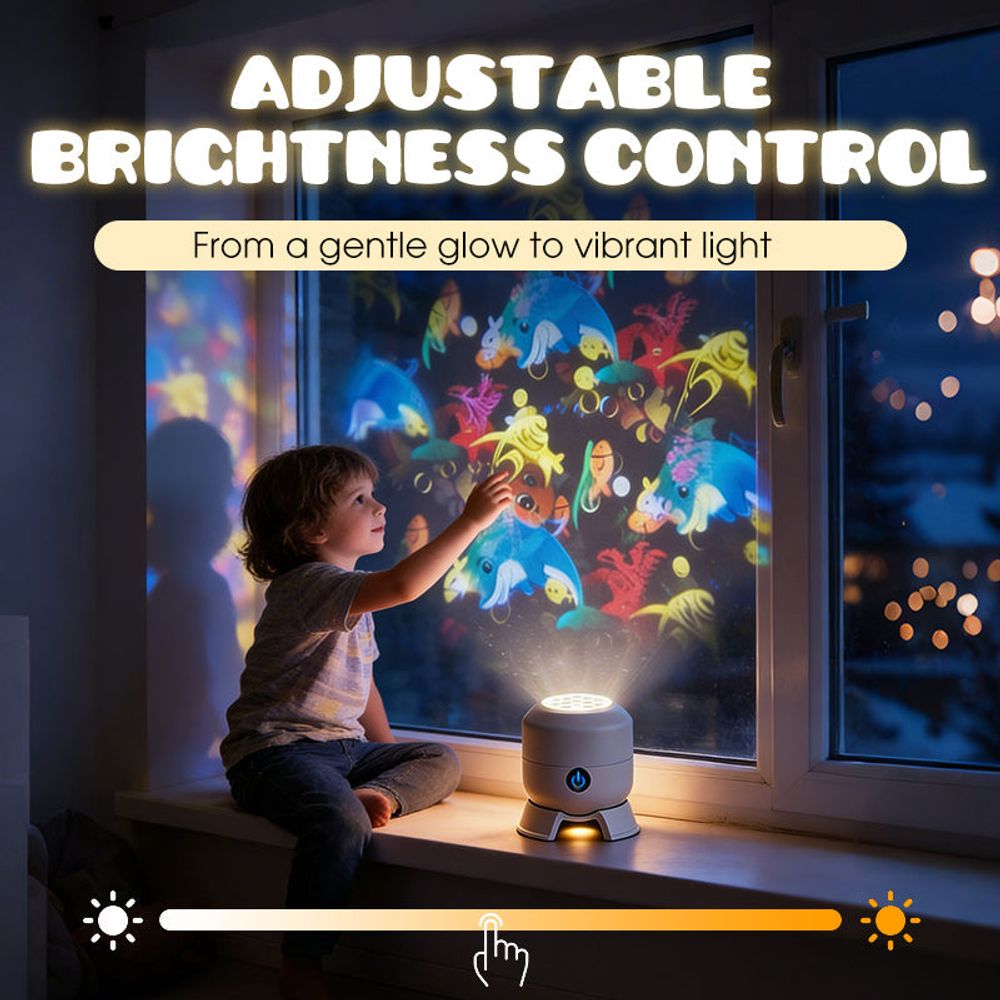 OceanDream™ - Rotierender LED-Sternenhimmel-Projektor