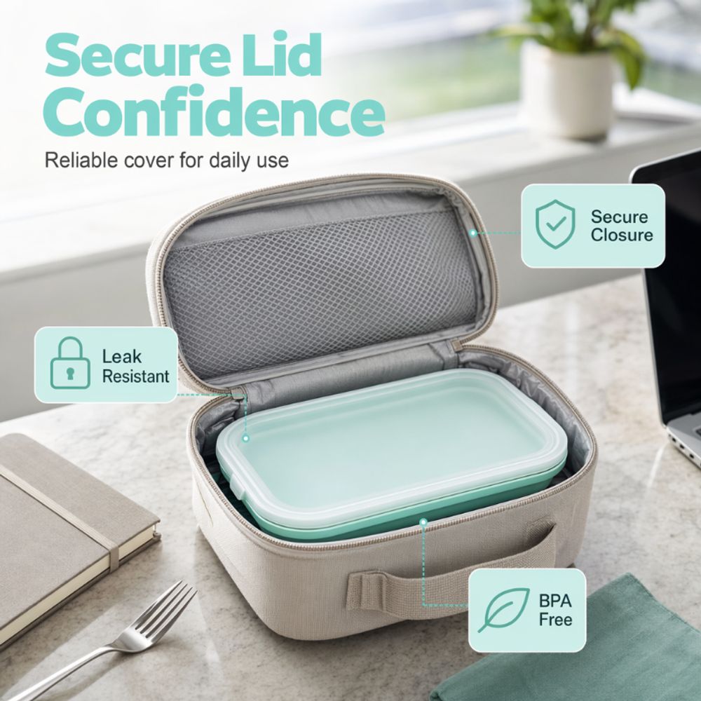 FlexBento™ - Faltbare Silikon-Lunchbox