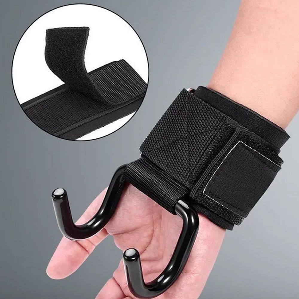 GripMaster™ - Professionelle Zughaken mit Handgelenkstütze