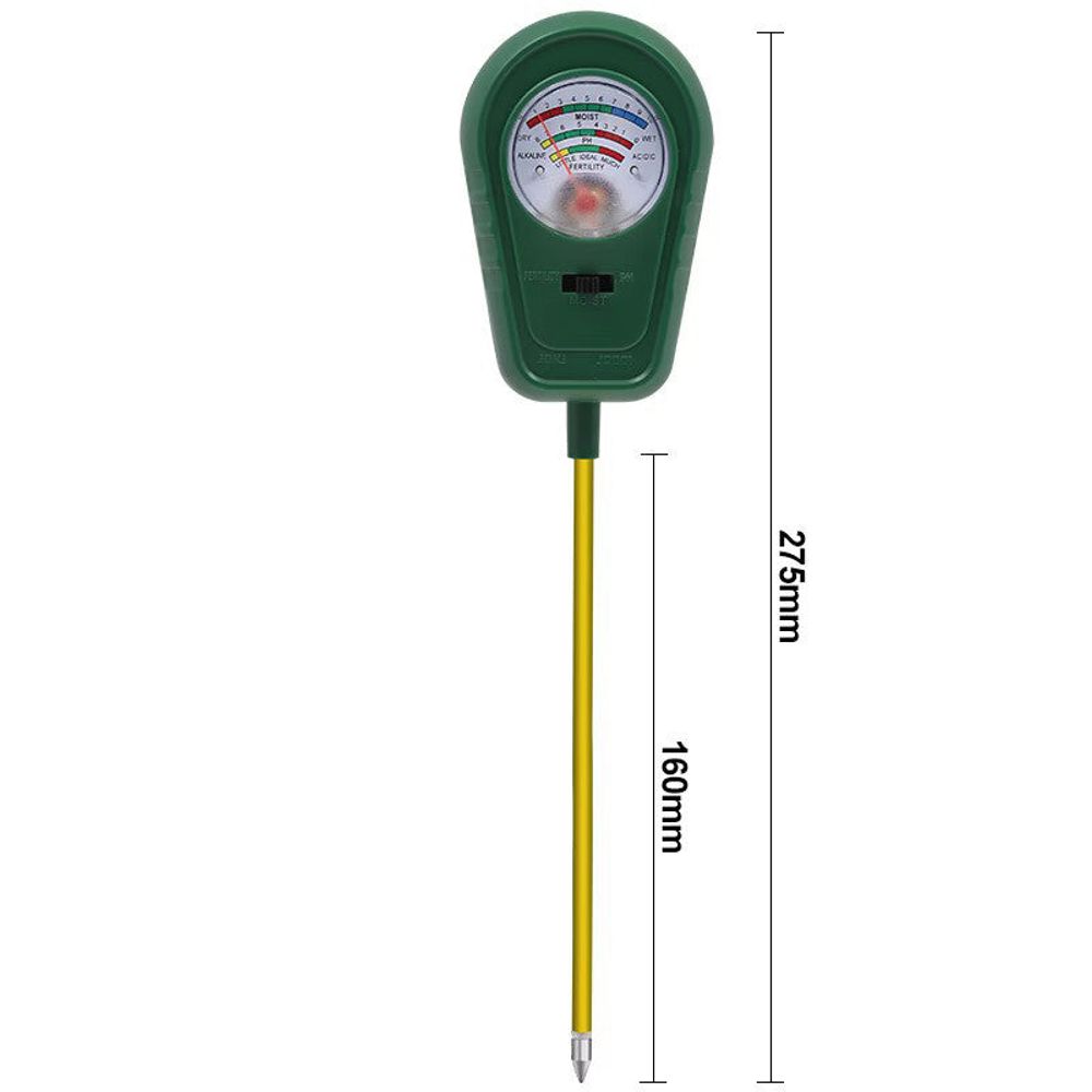 GartenVital™ - 3-in-1-Bodenanalysator mit Zeigeranzeige