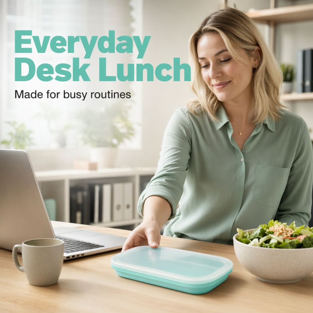 FlexBento™ - Faltbare Silikon-Lunchbox