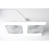 AeroLux™ - Doppel-Deckenventilator mit LED-Licht
