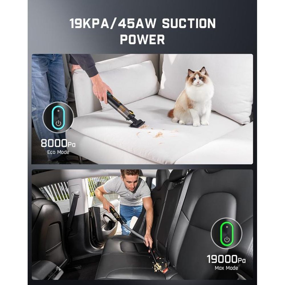 CleanApex™ - Kabelloser 4-in-1 Auto-Staubsauger