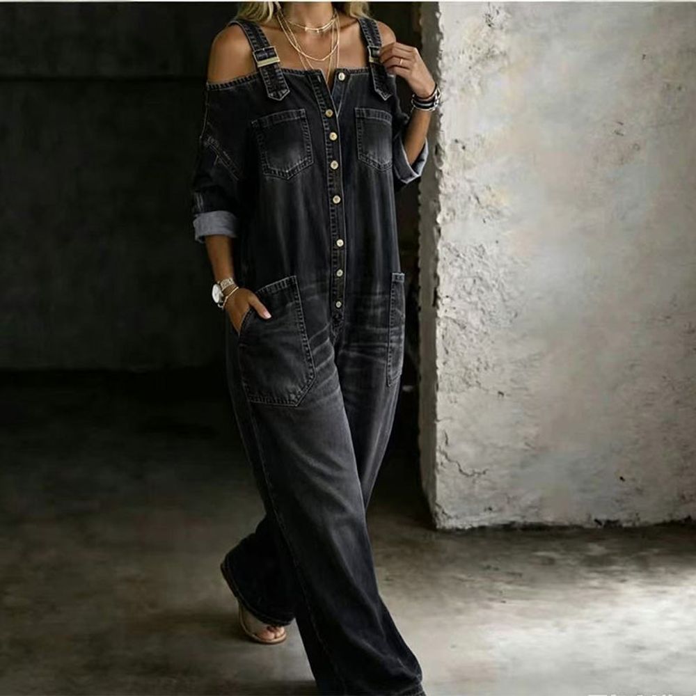 FreeFlow™ - Lässiger Wide-Leg-Overall mit Taschen